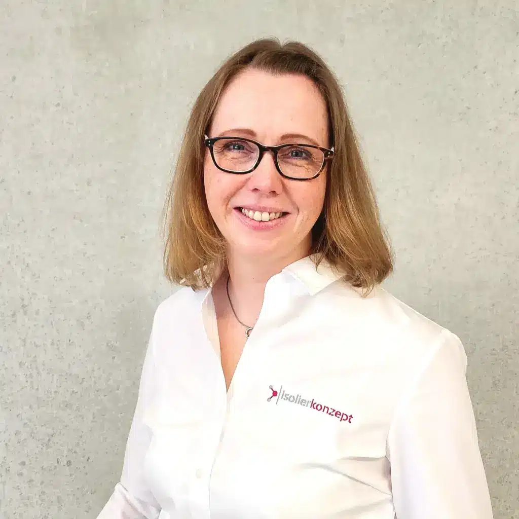Mitarbeiterin bei Isolierkonzept